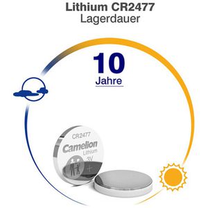 Produktbild für Knopfzelle Camelion CR2477