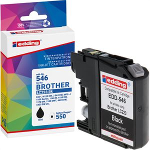 Tinte Edding EDD-546 für Brother LC-223BK
