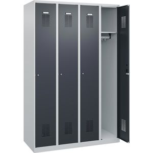 Spind CP-Möbel Basis PLUS, anthrazit