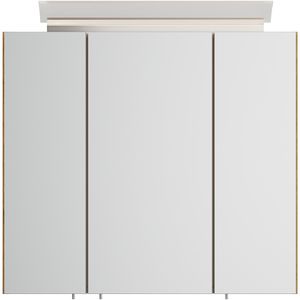 Produktbild für Spiegelschrank Posseik eiche gold