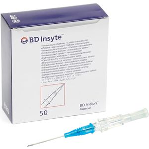 Produktbild für Kanülen BD Insyte Venenverweilkatheter, 50 Stück