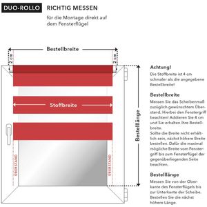 Produktbild für Rollo Lichtblick Klemmfix, lichtdurchlässig, grau