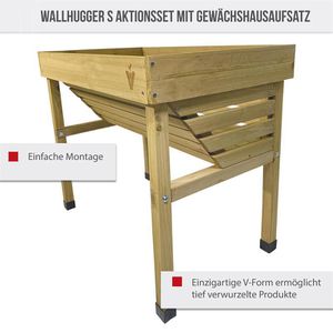 Produktbild für Hochbeet VegTrug Wall Hugger S, aus Zedernholz
