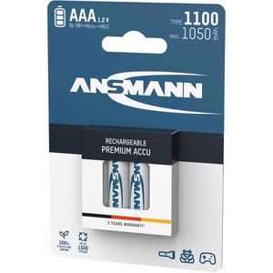 Produktbild für Akku Ansmann Premium, 1,2 V, 1050 mAh