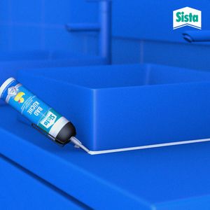 Produktbild für Silikon Sista Bad &amp; Küche, SBKWS, weiß