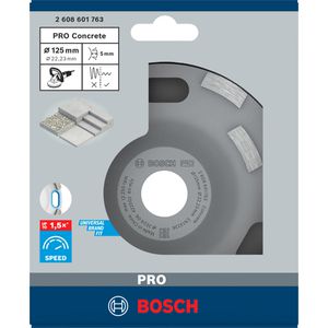 Produktbild für Diamantschleiftopf Bosch PRO Concrete Topfscheibe