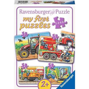 Puzzle Ravensburger 06954, Bei der Arbeit