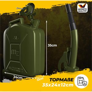 Produktbild für Benzinkanister Monzana 103574, 3er-Set