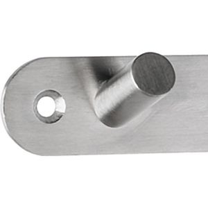 Produktbild für Garderobenleiste Alco 2837, silber