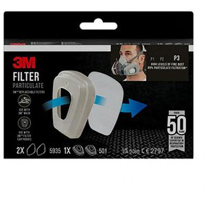 Produktbild für Atemschutzfilter 3M Partikelfilter, 5935