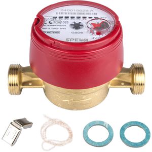 Produktbild für Wasserzähler SPEWA 100253, aus Messing, 2026 geeicht