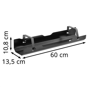 Produktbild für Kabelwanne Neomounts ADS07-122BL, schwarz