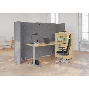 Produktbild für Aufsatzschrank Hammerbacher SCA1, ahorn