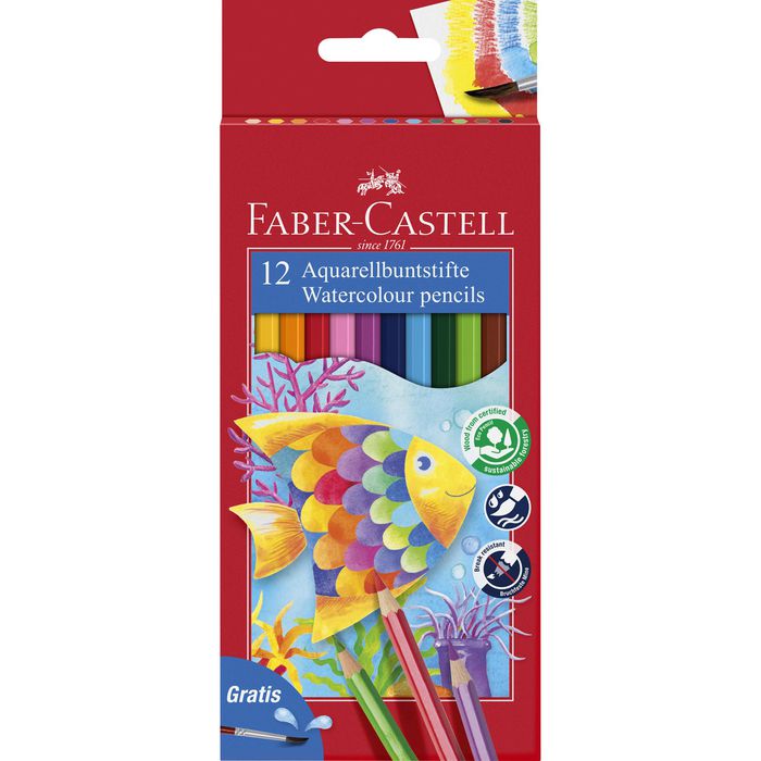 Faber-Castell Aquarell Buntstifte: Tauchen Sie ein in die Welt des Farbenspiels!
