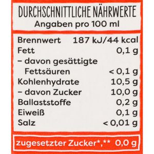 Produktbild für Saft Beckers Bester, klarer Apfelsaft, ohne Zuckerzusatz