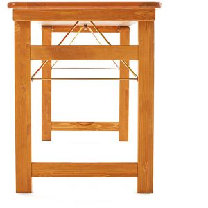 Produktbild für Bierzeltgarnitur RUKU1952 205490, braun