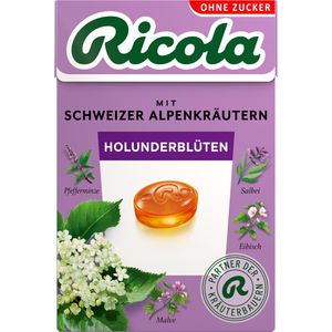 Kräuterbonbons Ricola Holunderblüten