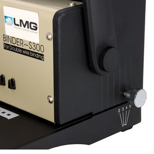 Produktbild für Bindegerät LMG S300, A4, manuell