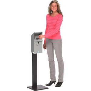 Produktbild für Aschenbecher VAR WH41, 12085, für Outdoor, mit Dach