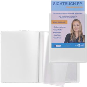 Produktbild für Sichtbuch Pagna 21011-02 Office, aus PP, A4