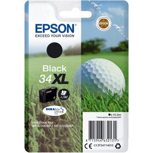 Produktbild für Tinte Epson 34XL C13T347140 Golfball, schwarz