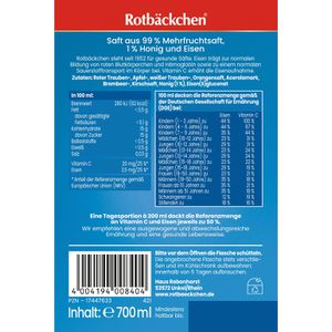 Produktbild für Saft Rotbäckchen Mehrfruchtsaft Das Original