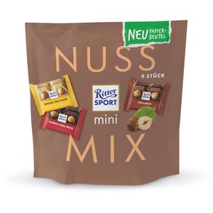 Minischokolade Ritter-Sport Mini Nuss Mix