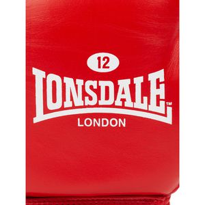 Produktbild für Boxhandschuhe Lonsdale Probout DBV, rot, für Erwachsene
