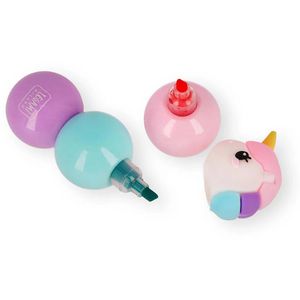 Produktbild für Textmarker Legami 3-in-1 Einhorn, 3 Stück