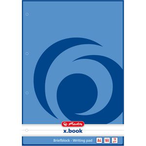 Produktbild für Briefblock Herlitz 733410 x-book, A4