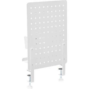 Produktbild für Tischtrennwand LogiLink Pegboard PB0104, weiß