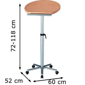 Produktbild für Stehpult Maul 9304070, aus Holz / Metall