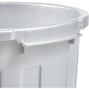 Produktbild für Mülleimer Keeeper Mini-Tonne, light silver