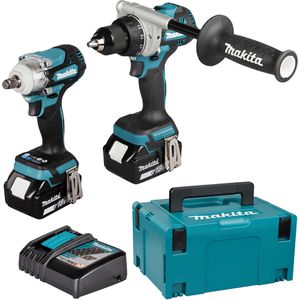 Produktbild für Combo-Kit Makita DLX2588GJ, 18V Akku