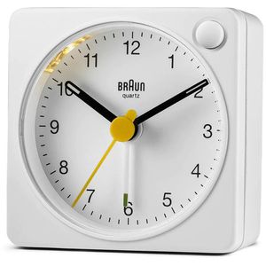 Produktbild für Wecker Braun BC02XW weiß, analog