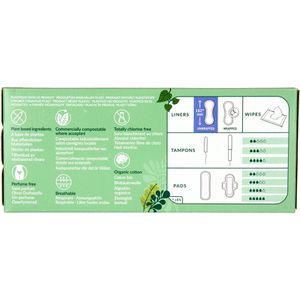 Produktbild für Slipeinlagen natracare panty liners Ultradünn