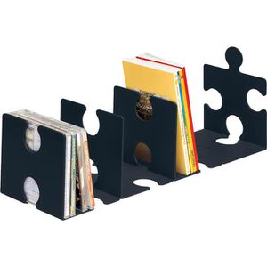 Produktbild für Buchstütze Han 9212-13 Puzzle, schwarz