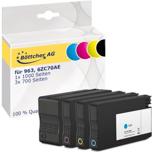 Produktbild für Tinte Böttcher-AG Premium für HP 963 Multipack