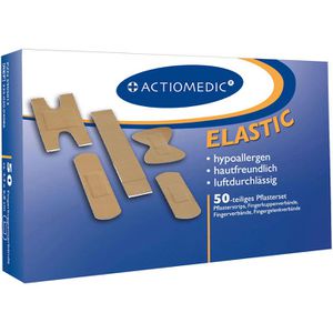 Produktbild für Pflaster Actiomedic Elastic Pflasterset, 50 Strips