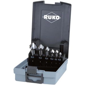 Kegelsenker RUKO 102152RO, HSS, 6-teiliges Set
