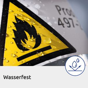 Produktbild für Sicherheitsetiketten Zweckform L6146-20, weiß
