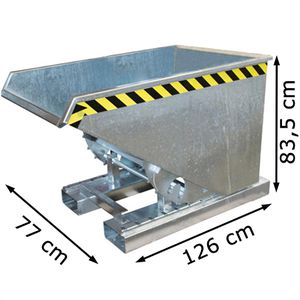 Produktbild für Kippbehälter BAUER EXPO 300, für Stapler