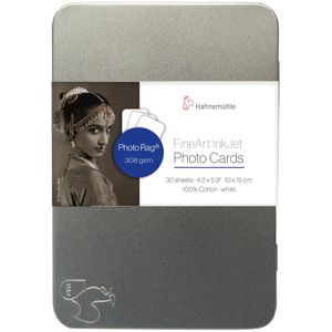 Fotopapier Hahnemühle Photo Rag FineArt, für Inkjet, 10 x 15cm