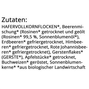 Produktbild für Müsli Alnatura Beeren, BIO