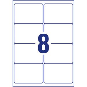 Produktbild für Versandetiketten Zweckform L7993-25, weiß