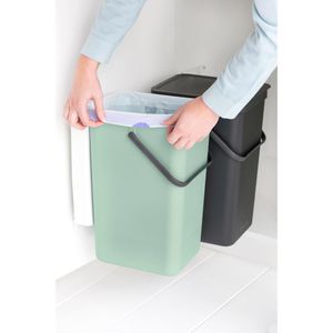 Produktbild für Einbaumülleimer Brabantia 214448, Sort &amp; Go