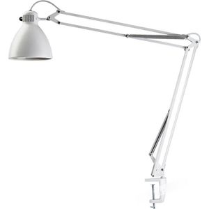 Schreibtischlampe Luxo L-1, weiß, LED, dimmbar