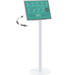 Produktbild für Infoständer Paperflow weiß, A3