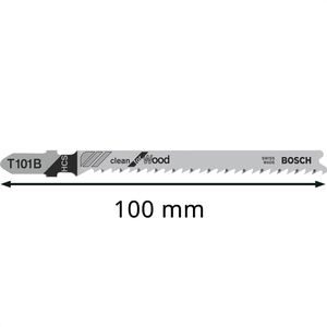 Produktbild für Stichsägeblätter Bosch Clean for Wood T 101 B