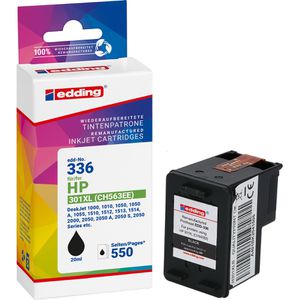 Produktbild für Tinte Edding EDD-336 für HP 301XL, CH563EE